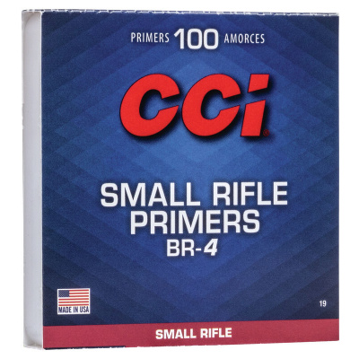 CCI Benchrest Small Rifle Primers #BR4 Box of 1000