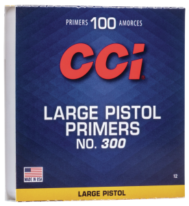 CCI Large Pistol Primers #300 Box of 1000