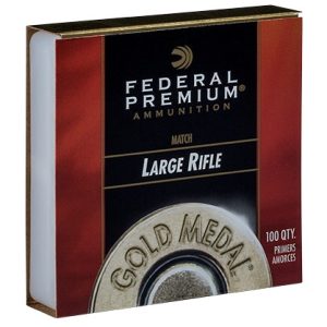 Federal Premium Gold Medal Match Large Rifle Primers #210 Box of 1000