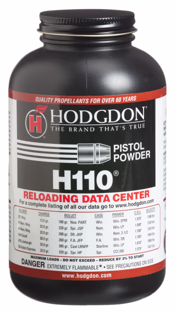 Hodgdon H110 Smokeless Shotgun and Pistol Powder - 1 lb.