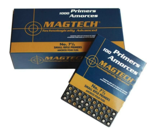 MAGTECH SMALL RIFLE PRIMERS 100PK