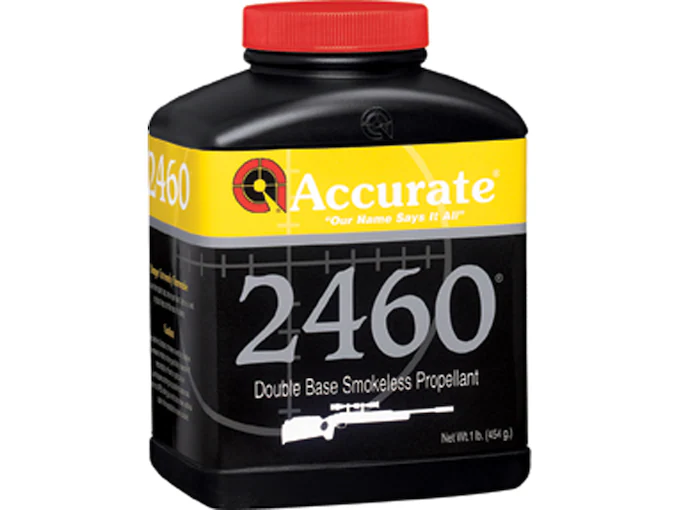 Accurate 2460 Smokeless Gun Powder Spherical Rifle Powder