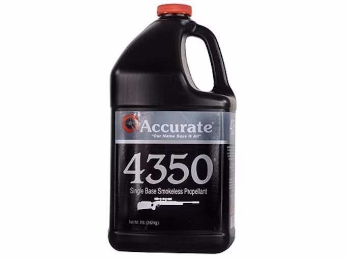 Accurate 4350 Smokeless Gun Powder Short Cut Extruded Rifle Powder