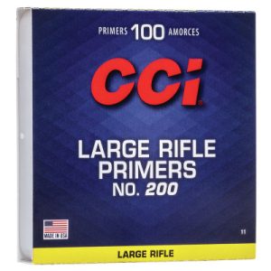 CCI Large Rifle Primers #200 Box of 1000