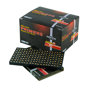 Fiocchi Small Rifle Primers (1500 ct box)