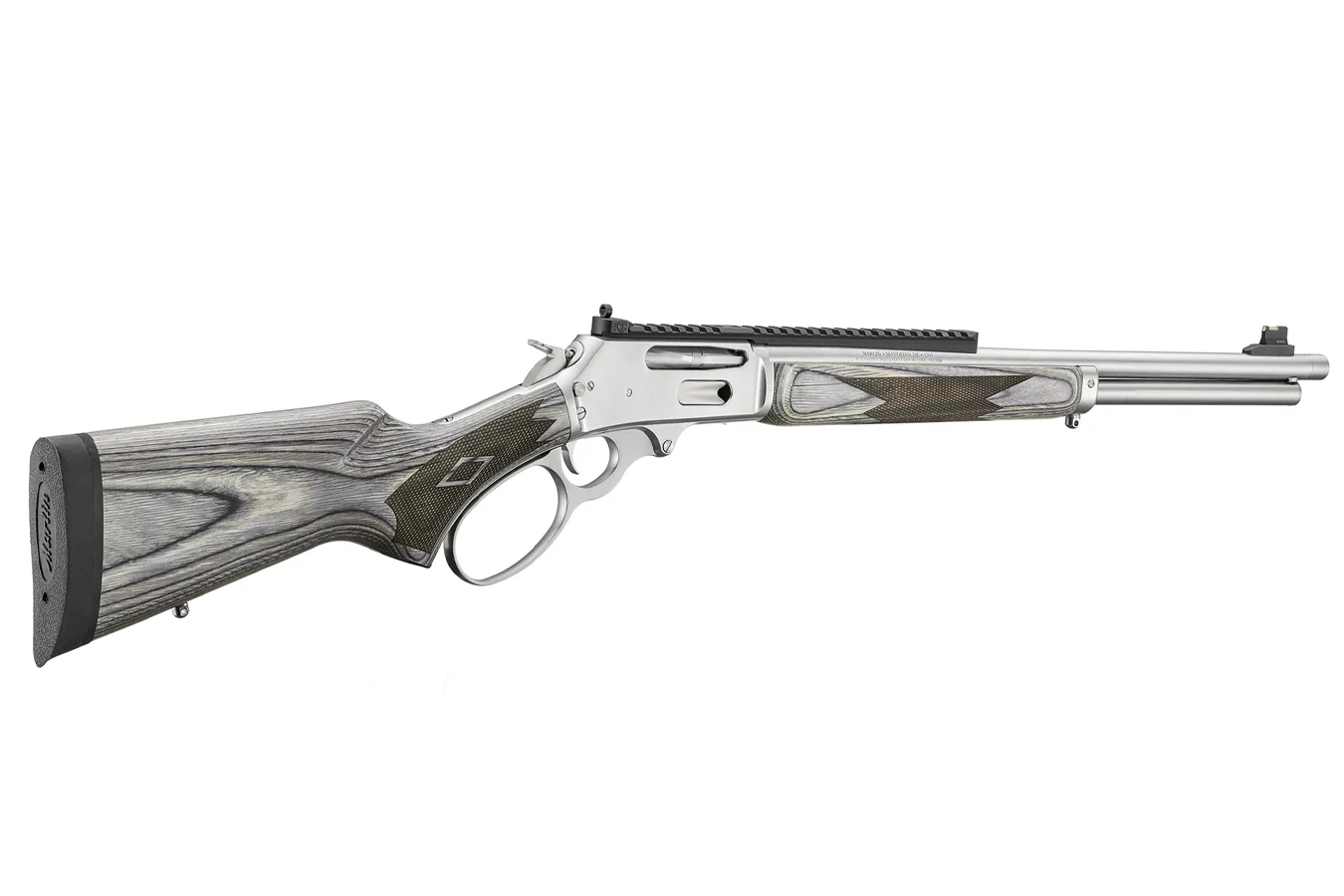 Marlin 336 SBL 30-30 Win Lever-Action Rifle with Polished Stainless Finish and Large Loop Handle2 Rifles For Sale