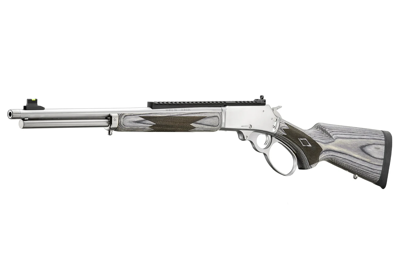 Marlin 336 SBL 30-30 Win Lever-Action Rifle with Polished Stainless Finish and Large Loop Handle3 Rifles For Sale