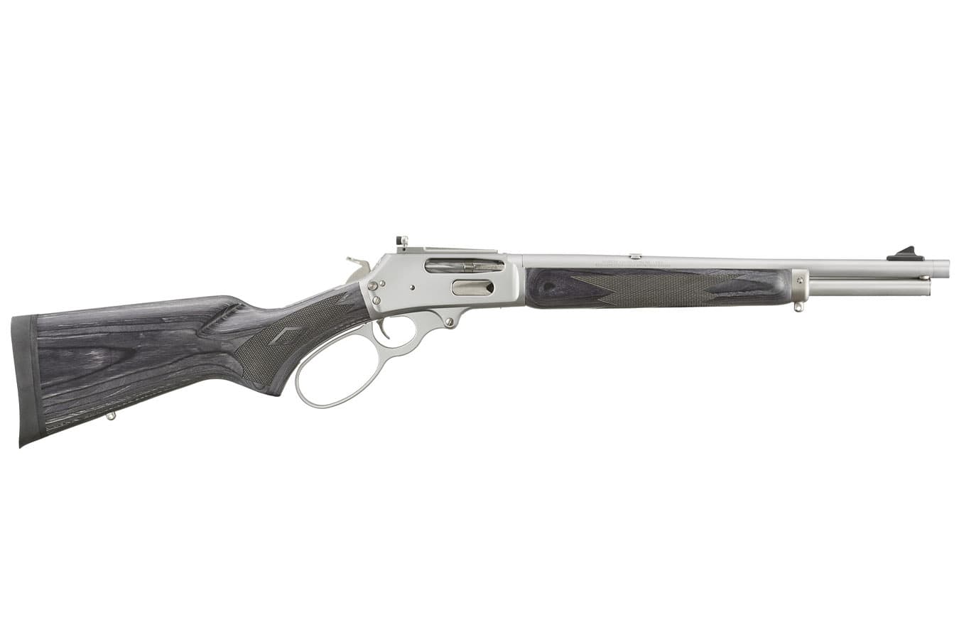 Marlin 336 Trapper Stainless 30-30 Win Lever-Action Rifle with Black Laminate Stock Marlin 336 Trapper Stainless 30-30 Win