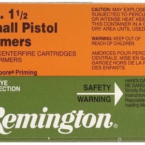 Remington Kleanbore Small Pistol Primers #1.5 Box of 1000