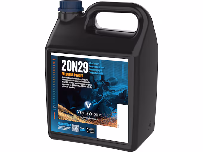 Vihtavuori 20N29 Smokeless Gun Powder Surface Treated Rifle Powder
