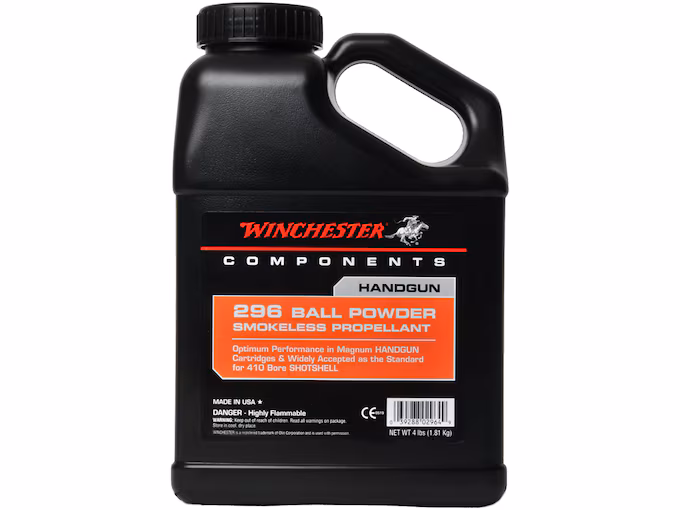 Winchester 296 Smokeless Gun Powder Best Reloading Powder for 38 Special