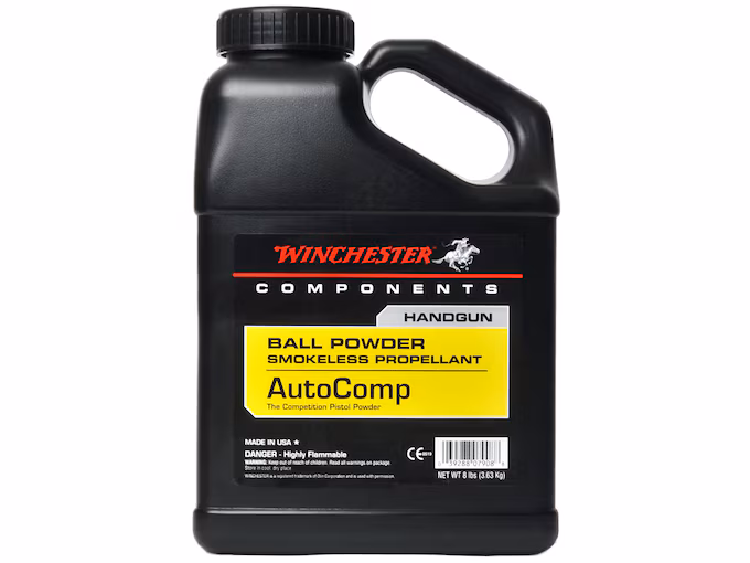 Winchester AutoComp Smokeless Gun Powder Best Powder for 9mm Competition Shooting